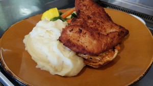 Pine Rivers Memorial Bowls Club Pic 5 - Chicken Schnitzel