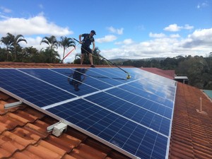 Spicknspan Solar & Aircon Cleaning Specialists Pic 3 - Carrara Gold Coast Solar Panel Cleaning