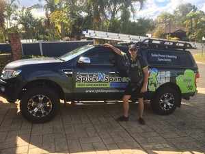 Spicknspan Solar & Aircon Cleaning Specialists Pic 4 - Spicknspan Solar Helensvale Solar panel maintenance Gold Coast