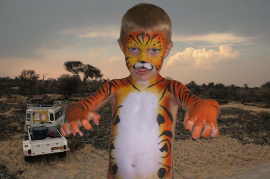 Face Painting PAINTnFUN Pic 1 - Watch out for that Tiger