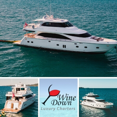 Wine Down Luxury Charters Pic 1 - Experience the Whitsundays vast expanse of crystalline waters and endless clusters of idyllic paradise islands in ultimate comfort