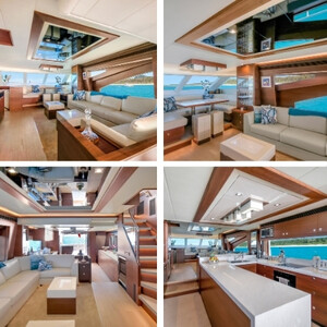 Wine Down Luxury Charters Pic 3 - Wine Down is a Super Yacht that oozes luxury from bow to stern The contemporary and sleek design of the vessel offers the perfect platform to host your important business meeting corporate event or private party in superior luxury comfort