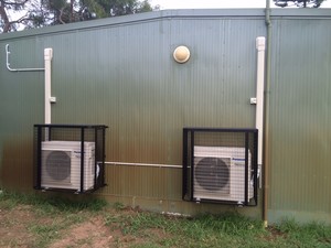 AAPL Air Conditioning Pic 2 - These bad boys required a cage