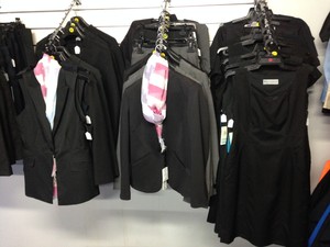 Absolute Apparel Pic 2 - Our corporate suiting includes jackets pants dresses skirts along with a variety of accessories such as belts ties and scarves