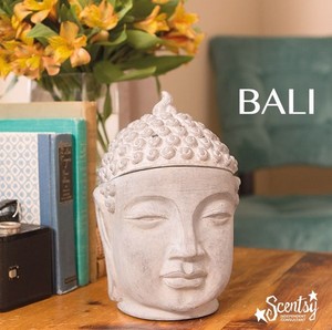 Scents with Laura Pic 3 - Awaken peace and discover tranquility transform your space into a serene meditation garden with this Balinese Buddha with an aged weathered look httpbitly1DxbSA2