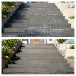 Ezicleen Pic 3 - Outdoor steps before and after