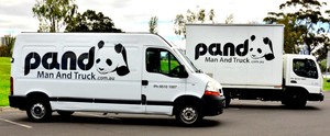 Panda Man and Truck Pic 5