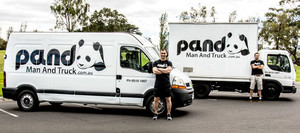 Panda Man and Truck Pic 2