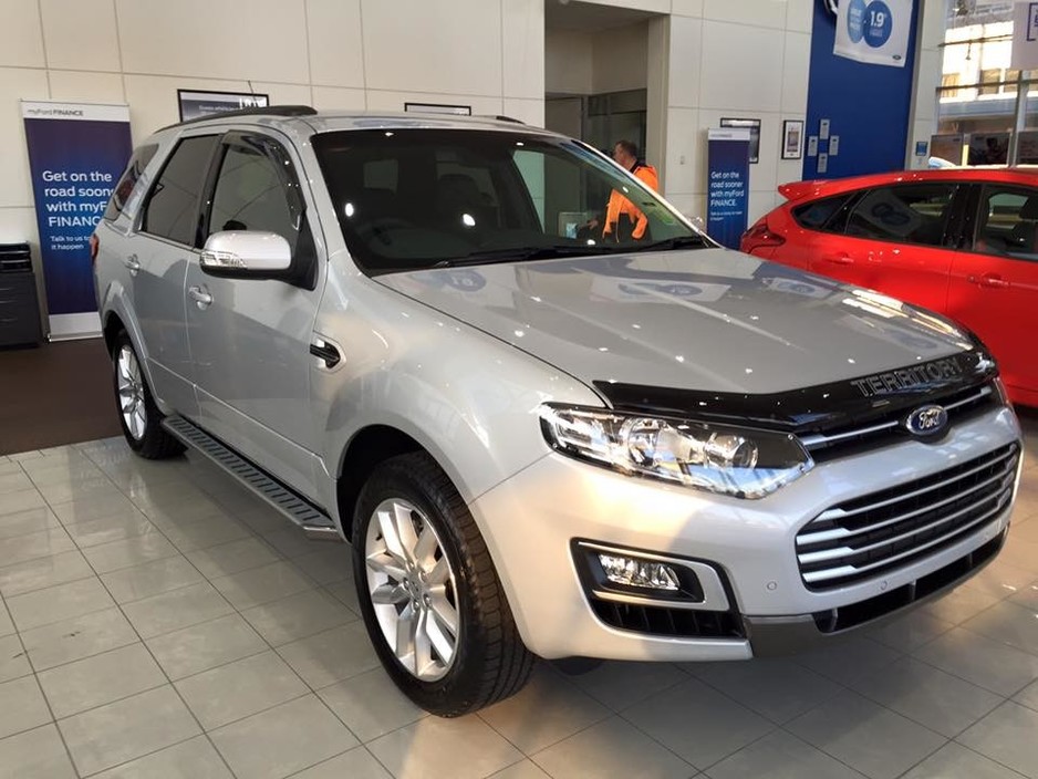 Thomson Ford Pic 2 - 2015 MKII Ford Territory TS in Silver