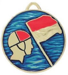 Sports Medals Oz Pic 2 - Surf Life Saving medal one of several