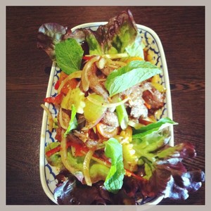 Silk & Spice Thai Restaurant Pic 3 - Spicy Thai Beef Salad