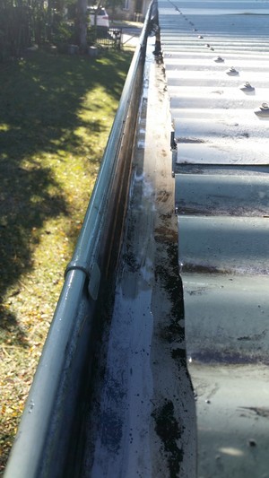 Pauls Gutter Cleaning Pic 2 - After the gutter was cleaned