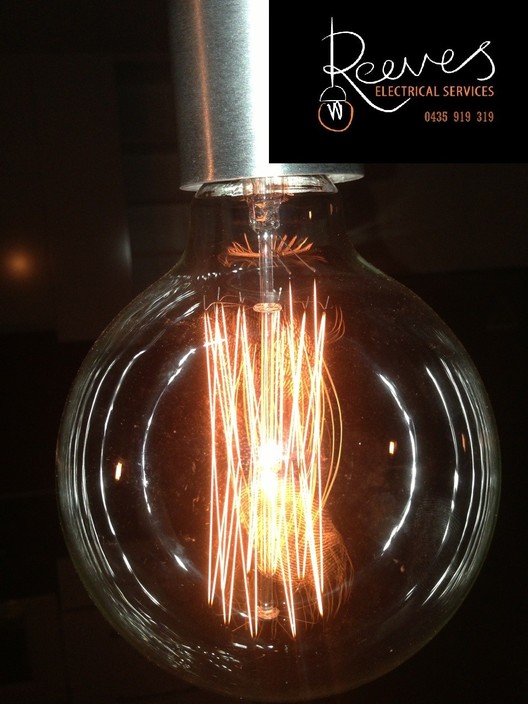 Reeves Electrical Services Pty Ltd Warrnambool Pic 1 - filament globes add instant industrial beauty to any room