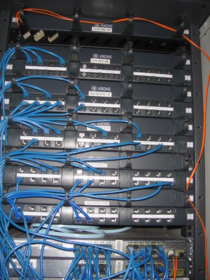 IJE Australia Pic 2 - Structured cabling Communication Cabinets Communication Rooms Fibre optic cabling