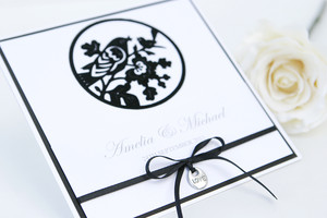 Loveberry Lane Pic 4 - The Rebecca Wedding Invitation by Loveberry Lane