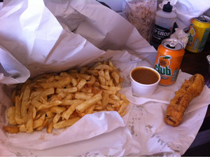 The Traditional Chip Shop Pic 4 - Just like chipper in Ireland