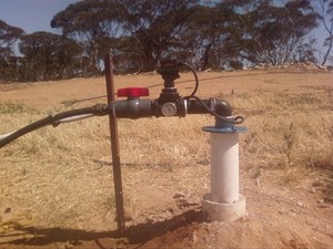 Town & Country Drilling Services Pty Ltd Pic 2 - Completed water bore Brinkley SA