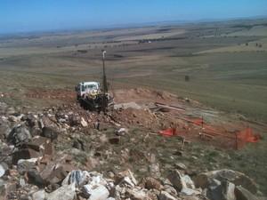 Town & Country Drilling Services Pty Ltd Pic 3 - Drilling in the Lower Flinders Ranges