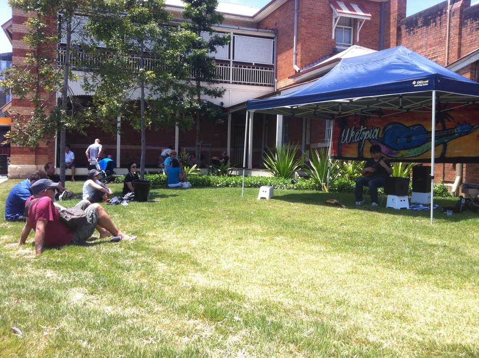 Uketopia Toowong Music Teaching Pic 1 - Brisbane Ukulele School Live Music Venue Boggo Rd Markets Dutton Park