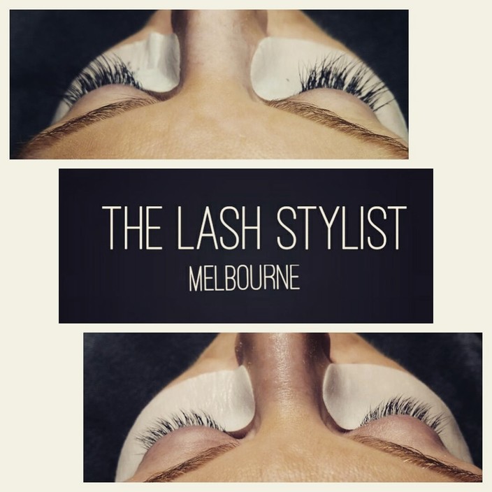 The Lash Stylist Pic 1 - Full set of lash extensions before and after