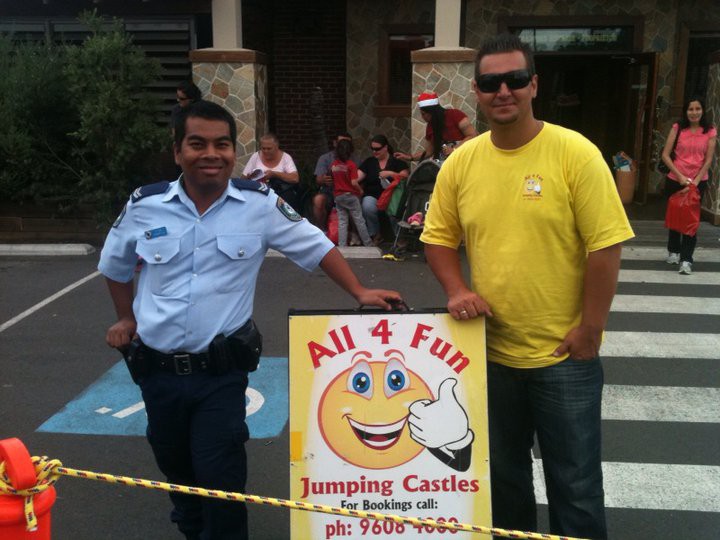 All 4 Fun Jumping Castles Pic 1 - Green Valley Police Station 2010