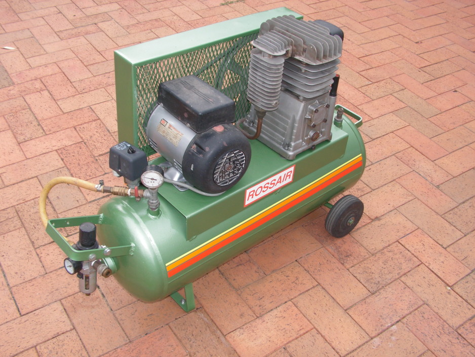 Power Machinery Pty Ltd Pic 1 - Rossair 17cfm custom manufactured compressor by Power Machinery Sth Melbourne