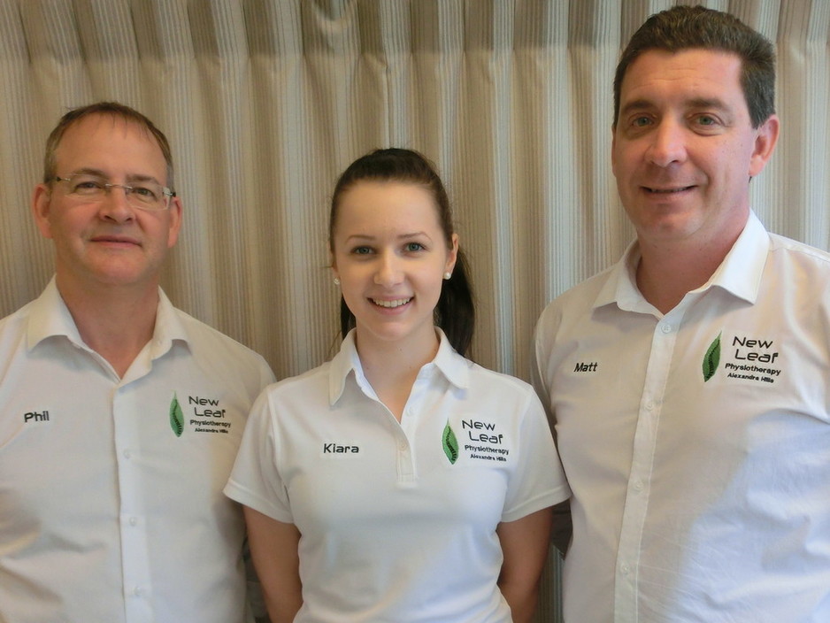 New Leaf Physiotherapy Pic 1 - The Team at New Leaf Physiotherapy