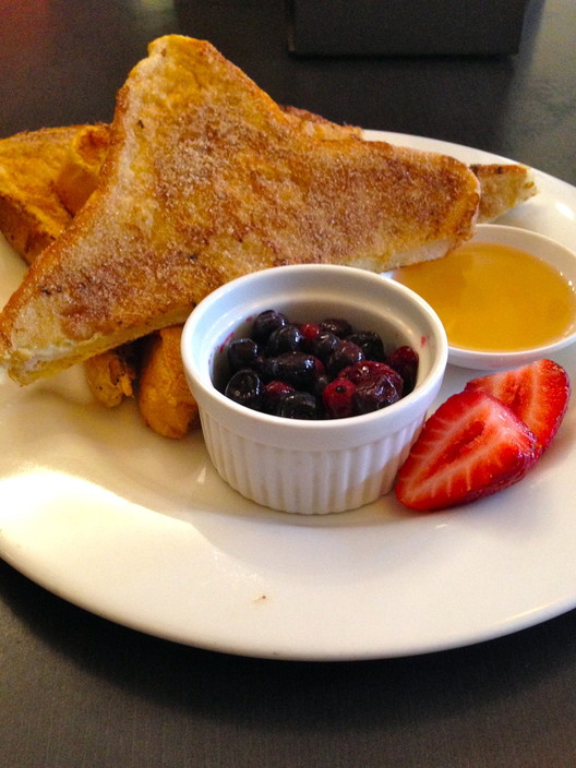 The Coffee Club Pic 1 - Cinnamon French Toast with Berries