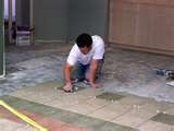 Vinh Vo - Tiler Pic 1 - The Man at work