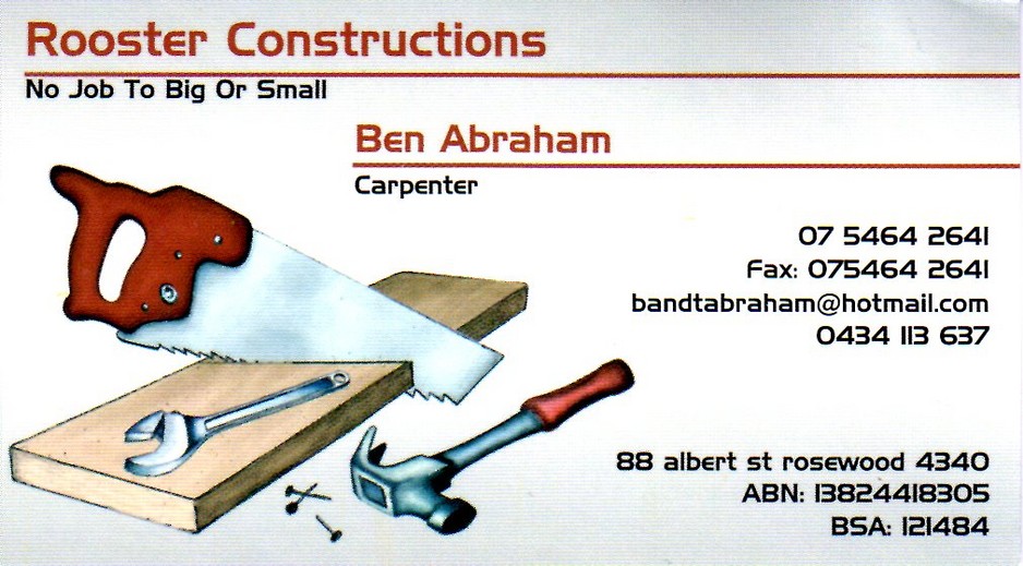 Rooster Constructions Pic 1