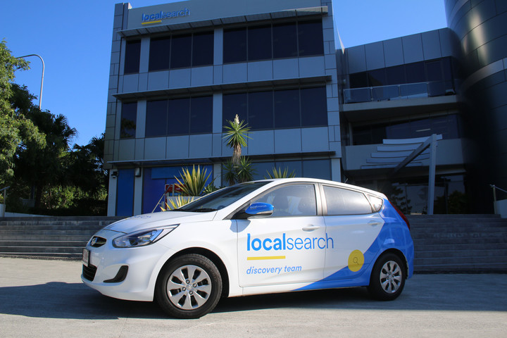 Localsearch Pic 1 - One of the Localsearch Cars