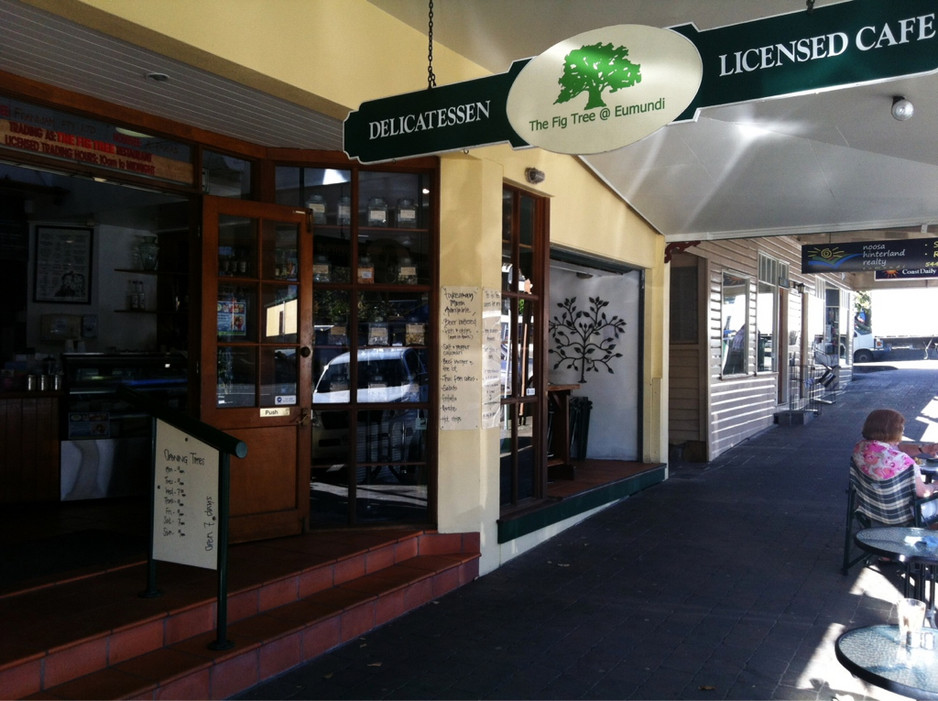 The Fig Tree@ Eumundi Pic 2 - Great place to eat at the market