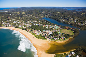 Avoca Palms Resort Apartments Pic 4 - Avoca Beach Birdseye View