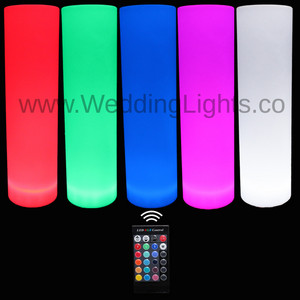 Wedding Lights & Decorations Pic 2 - New LED Pillar Light 110cm fully remote Select individual colours other features