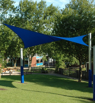 Newcastle Shade Sail and Awnings Pic 1 - Play area shade sails