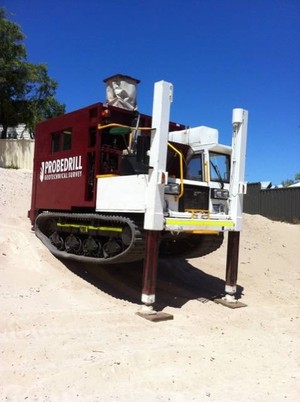 Probedrill Pty Ltd Pic 5 - 12 tonne tracked rig M1 at Scarborough WA