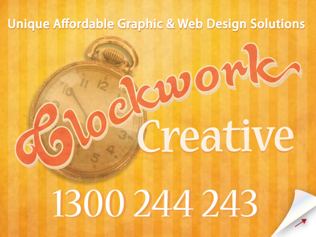 Clockwork Creative Pic 1 - Unique Affordable Graphic and Web Design Solutions