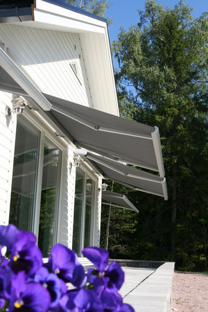 Classic Window Finishings Pic 2 - Cabrera Folding Arm Awning