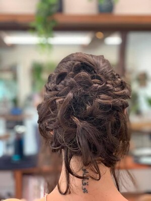 Saltwater Hair Styles Pic 2 - Beach Brides and Boho styles are a salon favourite Plus we have all your special event needs met with our super qualified in house beauty therapist LASH OUT IN STYLE BEAUTY