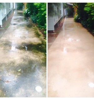 Express Exterior Cleaning Helensvale Pic 2 - Driveway cleaning