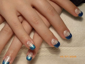 Jan's Hands & Nails Pic 2 - Frosty Nail Art