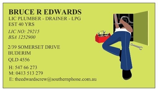 Bruce Edwards - Plumber Pic 1