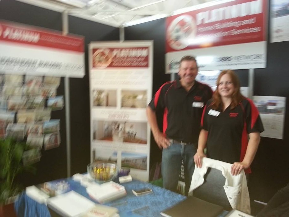 Platinum Home Building and Renovation Services Pic 1 - Clarissa and Bruce from Platinum Homes at Homefest 2014