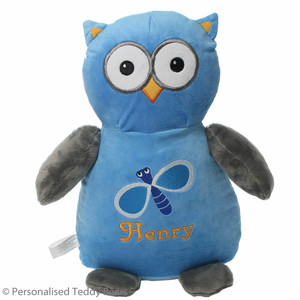 Personalised Teddy Bears Pic 2 - Henry is going to love his new owl