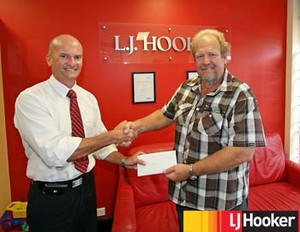 LJ Hooker Real Estate Mandurah Pic 3 - Our monthly prize draw winner