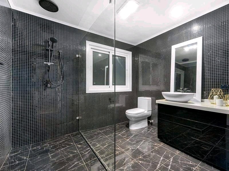 First Class Tilers Pic 1 - Mosaic bathroom