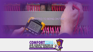 Comfort King Air Conditioning & Electrical Services Pic 4 - Best Electricians