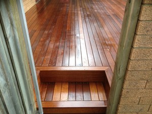 Sklana Carpentry Pic 5 - Merbau decking