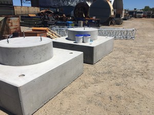 Aus-Precast Pic 3 - Two Stage Precast Foundation