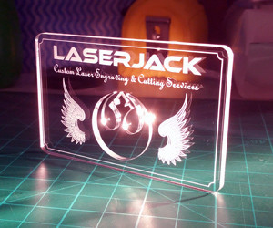 LaserJack Pic 4 - Acrylic Engraving Cutting